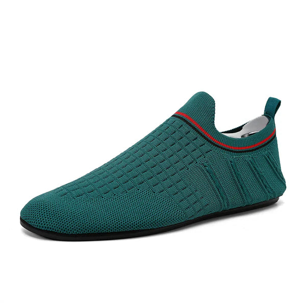 Masaccio Mesh Düz Loafer'lar