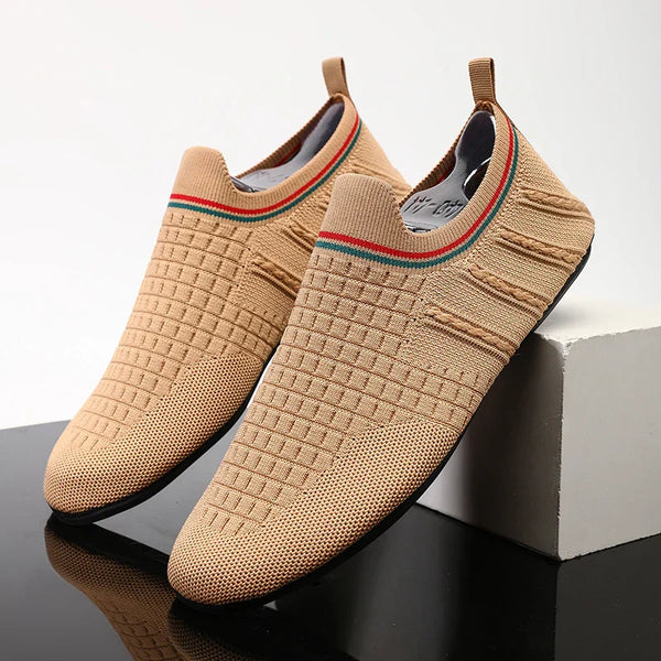 Masaccio Mesh Düz Loafer'lar