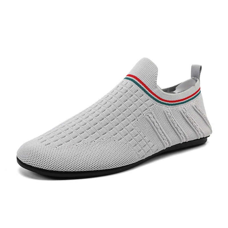 Masaccio Mesh Düz Loafer'lar